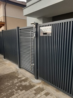 Garduri și Porti Metalice Premium, P1, Moderne, Finisaje Superioare, 5 ani Garantie, Vopsire in Camp Electrostatic_12